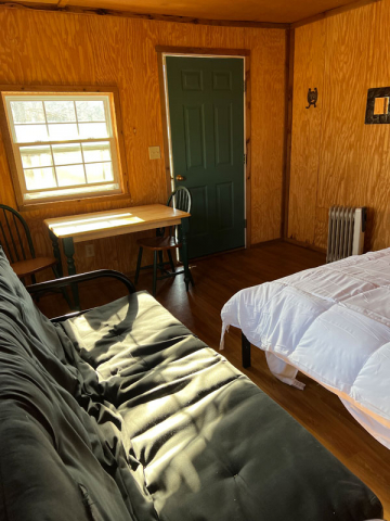 Primitive Sleeping Cabin interior